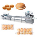 automatic buns rolls slicer packing machine